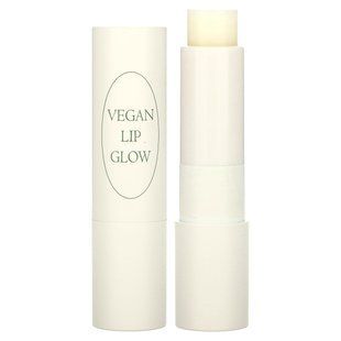 Nacific, Vegan Lip Glow, 01. Прозорий, 3,9 г (0,13 унції)