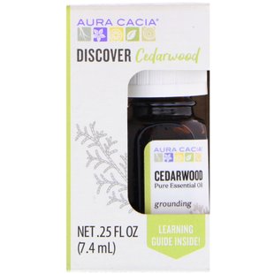 Откройте для себя Cedarwood, Aura Cacia, 7,4 мл купить в Киеве и Украине