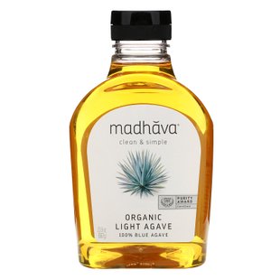 Нектар голубой агавы светлый органик Madhava Natural Sweeteners (Blue Agave) 667 г купить в Киеве и Украине