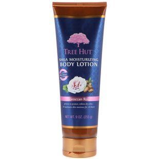Moisturizing Lotion for Body, Moroccan Rose, Tree Hut, 25 oz (255 g)
