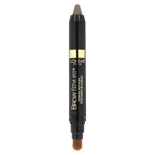 L'Or&eacute;al, Brow Stylist, змішувач для брів Kabuki, 312 блонд, 1,5 г (0,05 унції)