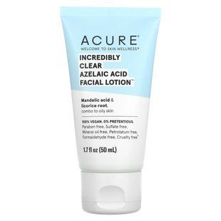 ACURE, Incredibly Clear Azelaic Acid Facial Lotion, 1.7 fl oz (50 ml) купить в Киеве и Украине