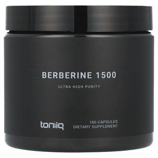 Toniiq, Berberine 1500, 180 Capsules (500 mg per Capsule) купить в Киеве и Украине