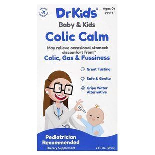 DrKids, Baby & Kids Colic Calm, Ages 0+ Years, 2 fl oz (59 ml)