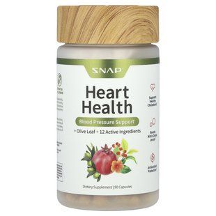 Snap Supplements, здорове серце, 90 капсул