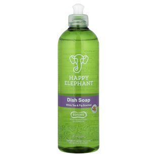 Happy Elephant, Dish Soap, White Tea & Fig, 16 fl oz (0.47 l) купить в Киеве и Украине