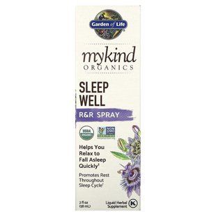 Organic herbal blend for sleep Garden of Life (Sleep Well) 58 ml