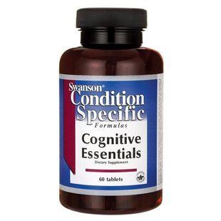 Комплекс для когнитивной поддержки Swanson (Cognitive Essentials) 60 таблеток купить в Киеве и Украине