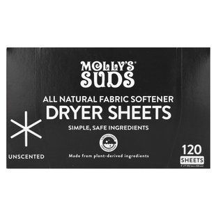 Molly's Suds, Простыни для сушки, без запаха, 120 листов купить в Киеве и Украине