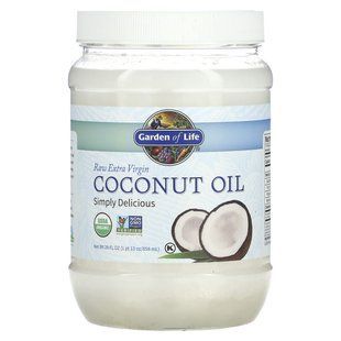 Кокосовое масло Garden of Life (Coconut Oil) 858 мл купить в Киеве и Украине