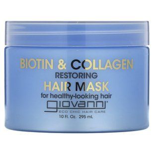 Giovanni, Biotin & Collagen Restoring Hair Mask, 10 fl oz (295 ml)