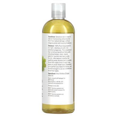 Масло виноградных косточек Now Foods (Solutions Grapeseed Oil) 473 мл купить в Киеве и Украине