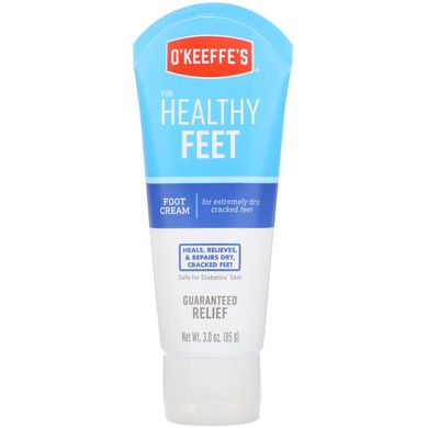 Healthy Feet, крем для ніг, без запаху, O'Keeffe's, 3 унц (85 г)