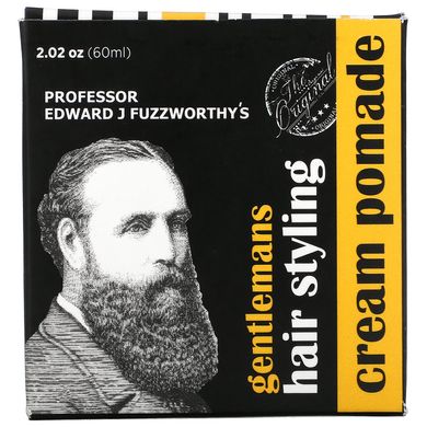 Professor Fuzzworthy's, Крем-помада для укладання волосся Gentlemans, 2,02 унції (60 мл)