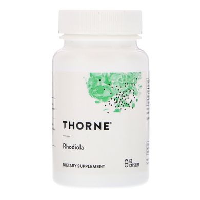 Родіола рожева Thorne Research (Rhodiola) 60 капсул