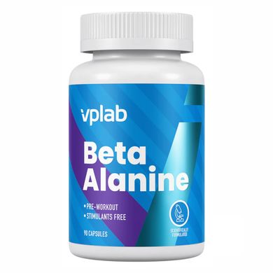 Бета-аланін VPLab (Beta-alanine) 90 капсул