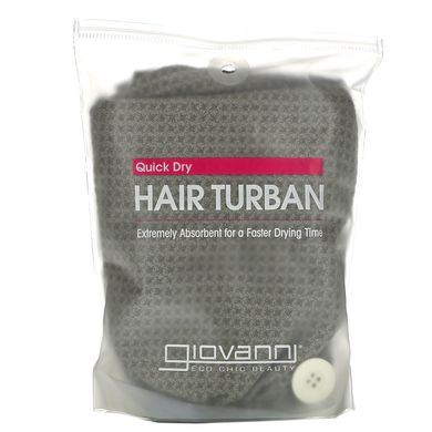 Giovanni, Тюрбан для быстрой сушки волос, 1 тюрбан для волос купить в Киеве и Украине