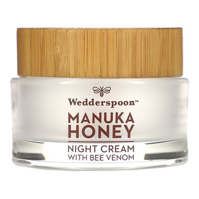 Нічний крем з бджолиною отрутою Wedderspoon (Manuka Honey Night Cream Organic) 50 мл
