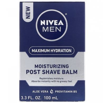 Максимальне зволоження, зволожуючий бальзам після гоління, Nivea, 100 мл