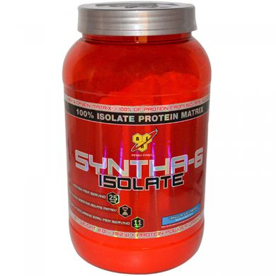 BSN, Syntha-6 Isolate, Protein Powder Drink Mix, Vanilla Ice Cream, 2.01 lbs (912 g)