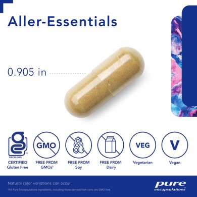 Витамины от аллергии Pure Encapsulations (Aller-Essentials) 120 капсул купить в Киеве и Украине