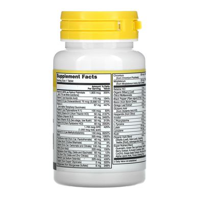 Чоловічі мультивітаміни, Men 50+, Iron-Free, Triple Power, Super Nutrition, 30 таблеток