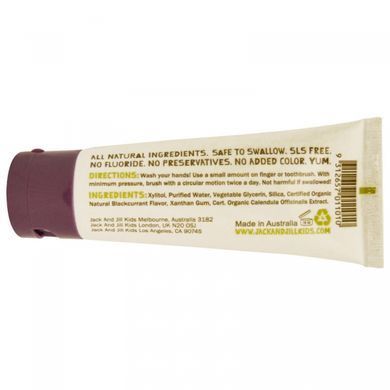 Childrens Toothpaste Black Currant Jack n Jill (Natural Toothpaste) 50 g