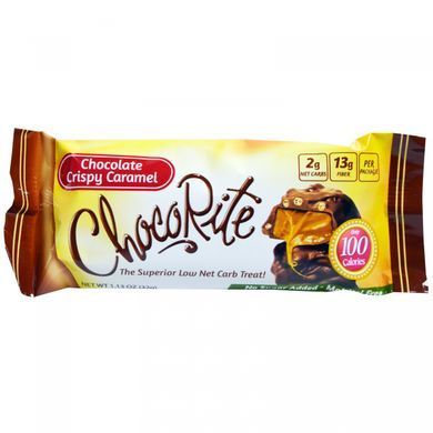 Milk Chocolate Cookies with Caramel HealthSmart Foods, Inc. (Milk) 16 packs of 32 g