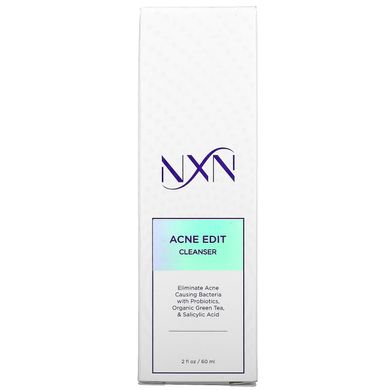 NXN, Nurture by Nature, Acne Edit, очищуючий засіб проти акне, 60 мл (2 рідк. унції)
