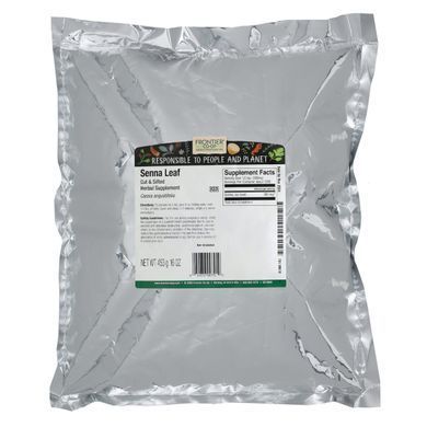 Ground Senna Leaves, Frontier Natural Products, 16 ounces (453 g)