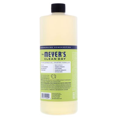 Концентрований миючий засіб з декількома поверхнями, лимонна вербена, Mrs Meyers Clean Day, 32 рідких унції (946 мл)