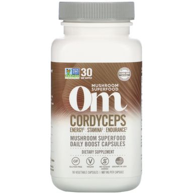 Кордицепс Organic Mushroom Nutrition (Cordyceps) 667 мг 90 капсул