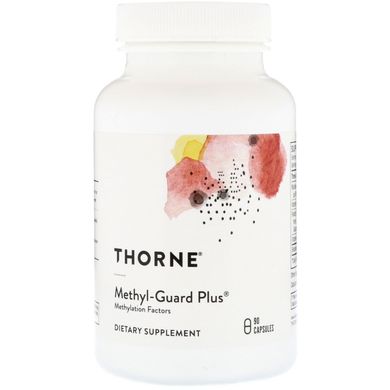 Вітаміни для мозку та серця посиленої дії Thorne Research (Methyl-Guard Plus) 90 капсул