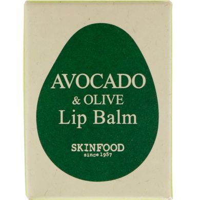 Авокадо и оливковый бальзам для губ, Skinfood, 0,42 унции (12 г) купить в Киеве и Украине