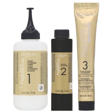 Фарба для волосся з технологією проти вимивання кольору і системою надання сяйва, теплий відтінок, світлий золотистий блонд 9G, L'Oreal, на 1 застосування