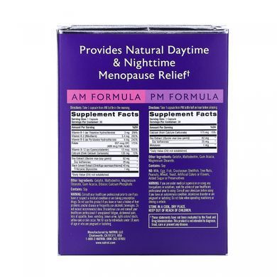 Вітаміни під час менопаузи повний комплекс Natrol (Complete Balance for Menopause) 2 пляшечки по 30 капсул