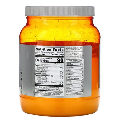 Ізолят соєвого білка натуральний смак Now Foods (Soy Protein Powder) 544 г