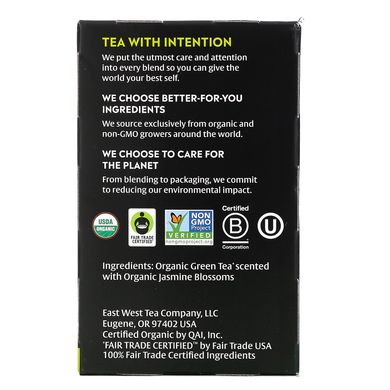 Китайський зелений чай Жасмин Choice Organic Teas (Tea) 16 шт.