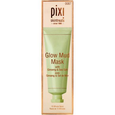 Грязьова маска з женьшенем та морською сіллю Pixi Beauty (Glow Mud Beauty Mask with Ginseng & Sea Salt) 30 мл