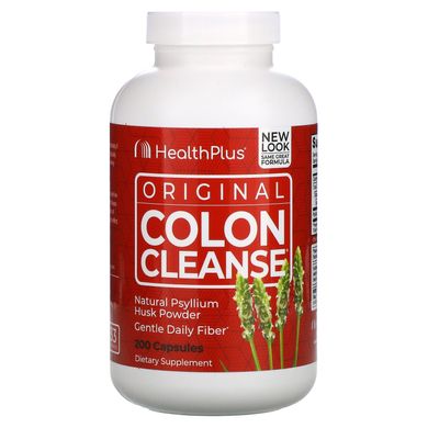 Товста кишка підтримка Health Plus (Inc. Colon Cleanse One) 625 мг 200 капсул