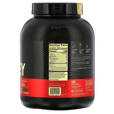 Сироватковий протеїн ізолят Optimum Nutrition (100% Whey Gold Standard) 2270 г зі смаком молочного шоколаду