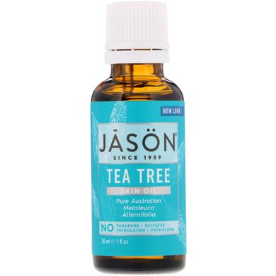 Масло чайного дерева для шкіри Jason Natural (Skin Oil) 30 мл