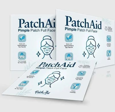 Патч від прищів на все обличчя 3 набори Patch Aid (Pimple Patch Full Face)