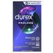 Durex, Prolong, Regular Fit, 12 латексних презервативів фото