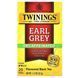 Twinings, Black Tea Earl Grey, decaffeinated, 20 tea bags, 1.23 oz (35 g)