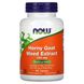 Экстракт горянки Now Foods (Horny Goat Weed Extract) 750 мг 90 таблеток фото