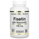 Физетин с новусетином California Gold Nutrition (Fisetin with Novusetin) 100 мг 180 растительных капсул фото