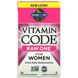 Сирі мультивітаміни для жінок, Raw One for Women, Vitamin Code, Garden of Life, 30 вегетаріанських капсул фото