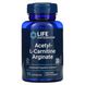 Ацетил-L-карнітин Аргінат, Acetyl-L-Carnitine Arginate, Life Extension, 90 вегетаріанських капсул фото