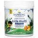Мультивітаміни для дітей без цукру апельсин / лимон Nordic Naturals (Kids Multi Gummies) 120 жувальних цукерок фото